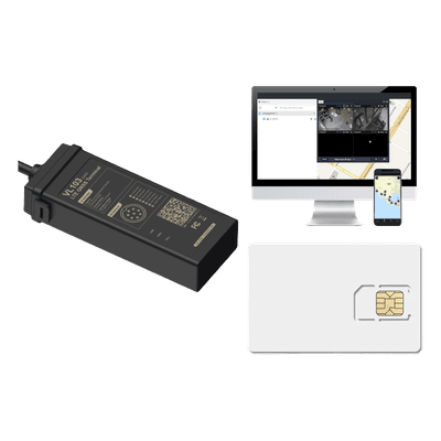 Localizador GPS Vehicular / 4G LTE CAT1 con Fallback 2G / IP66 / Apagado y Encendido Remoto / Protección de Batería VL103KIT2 JIMIIOT