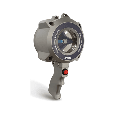 Lámpara de Prueba UV/IR / Simulación de Llama / 7 m (23 pies) / Áreas Peligrosas / Más de 1000 Activaciones 84-3000-0000-08 SAFE FIRE DETECTION INC.