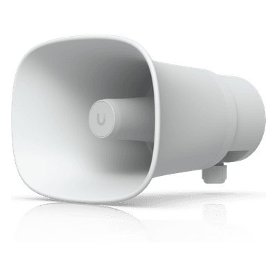 Altavoz IP Horn / 120 dB / PoE+ / Detección AI / IP66 / Montaje Múltiple