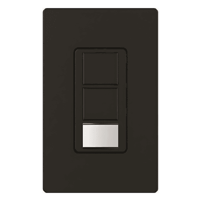 Sensor de ocupación-vacancia / Tecnología XCT / Salida dual 6 A luz + 4.4 A ventilador / 120-277 V / Cobertura 83 m² MSOPS6DDVMN LUTRON ELECTRONICS