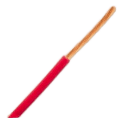Cable Automotriz TXL / 16 AWG / 304.8 m (1000 pies) / Rojo / Conductor 19/29 Cobre Desnudo / Aislamiento XLPE / -51°C a 125°C / Ford y Chrysler TXL-16-19-2 COBRA WIRE & CABLE