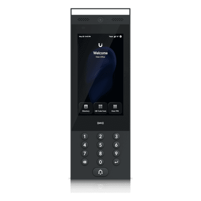 Videoportero IP / Pantalla Táctil 7" / 1000 Nits / Cámara HD / NFC y Desbloqueo Móvil / IP65 / -30 a 60 °C UA-G3-INTERCOM Ubiquiti Inc