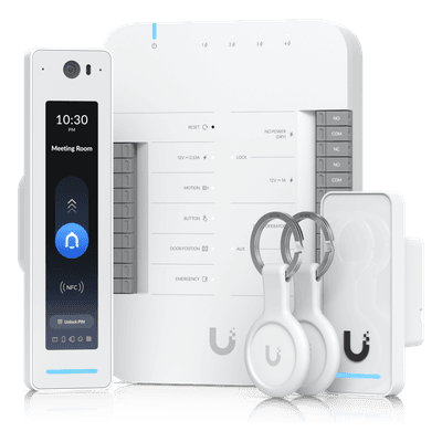 Kit de Control de Acceso / 1 Puerta / 6,000 Usuarios / IP55 / PoE++ / 5 Puertos Gigabit UA-G3-SK-PRO UBIQUITI