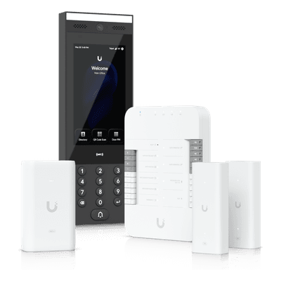 Kit de Control de Acceso Vehicular / Gate Hub / Intercomunicador G3 / PoE++ 55W / Pantalla Táctil 7' 1000 Nits / IP65 / NFC y PIN
