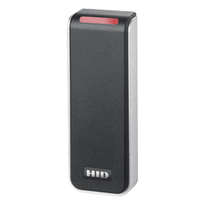 Lector de Control de Acceso / Multitecnología / Salida Wiegand y OSDP / Alimentación 12 VCC / Diseño Compacto 45x121.5x19.5 mm 20NKS0000192X HID