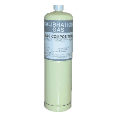Cilindro de Gas de Calibración / Propano C3H8 1000 ppm / Mezcla al 50% en Aire / 105 L / 1.05 LEL / Válvula de Alivio de Presión 37-0311-9164-2 MACURCO - AERIONICS