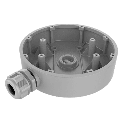 Caja de Conexiones IP / Polímero Anticorrosión / IP66 / Salida Tubo 3/4 pulgadas / 659 g / Ambiente Salino DS-1280ZJ-DM55-428C-Y HIKVISION