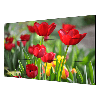 Monitor LCD Videowall / 55 Pulgadas / Full HD 1920x1080 / Bisel 3.5 mm / Brillo 500 cd/m² / HDMI Daisy Chain 30 Pantallas / 24/7 DS-D2055UL-0A HIKVISION