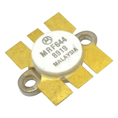 Transistor NPN de Potencia RF / 470 MHz / 6.2 dB Ganancia / 25 W / 16 VCEO / 103 W Disipación