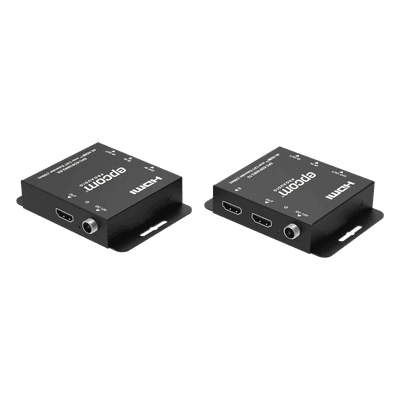 Extensor HDMI / 4K30 sin Compresión / 100 m (328.1 ft) / Cat6/6a / PoC Bidireccional / Audio 5.1CH / HDCP 1.4 EPC-ED9100R2 EPCOM PROAUDIO