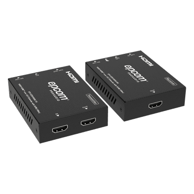Extensor HDMI / 1080P@60Hz / Transmisión 100 m (328 ft) / KVM Integrado / PoC Bidireccional / Sin Compresión EPC-ED8100SK EPCOM PROAUDIO