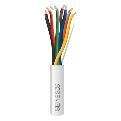 Cable Multiconductor / 8 Conductores / 18 AWG / Cobre Sólido / Plenum / 305 m (1000 ft) / -20°C a 75°C / NFPA 262 / CL3P CMP