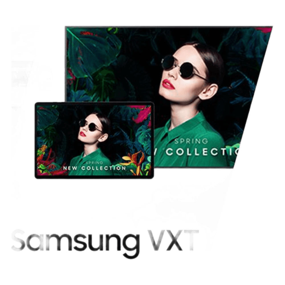 Licencia Anual CMS / 1 Pantalla / 250+ Plantillas / Gestión Centralizada / Notificaciones Tiempo Real / Compatible Chrome VXT-P SAMSUNG ELECTRONICS