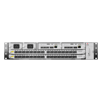 OLT Chasis Modular / 16 Puertos GPON/XGS-PON Combo / 2 Ranuras Expansibles / Fuente Redundante AC / 2 UR