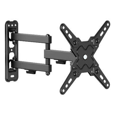Soporte de Pared Articulado para Pantallas / VESA 75x75 a 200x200 / Hasta 43 Pulgadas / Carga 20 kg (44 lbs) / Movimiento Completo / Perfil 66 mm LDA40-223 BRATECK