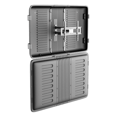 Enclosure para Pantalla / Hasta 75" / Carga 50 kg (110 lbs) / IPX4 / Movimiento Completo / VESA 600x400 LWTE-75 BRATECK