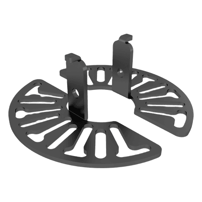 Soporte de Montaje Universal / Cámara Domo / 125 mm (4.92 in) de Diámetro / Altura Ajustable 45.2 mm (1.78 in) / Acero de Alta Resistencia SDJH243 EPCOM INDUSTRIAL