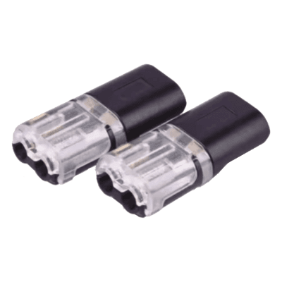 Conectores enchufables / 2 pines / 22-18 AWG / 0.35-0.75 mm² / 25 piezas / -20°C a +80°C CON-10-19 EPCOM POWERLINE
