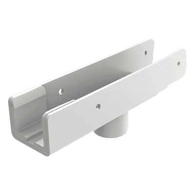 Enganche para Brazo de Barrera / Abatimiento por Impacto / Acero Q235 / 380 x 82 x 118 mm (14.96 x 3.23 x 4.65 pulgadas) / 3.926 kg 190428554 HIKVISION