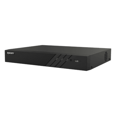 DVR Pentahíbrido / 12 Canales / 8 TURBOHD + 4 IP / 5 Megapixel Lite / Audio Bidireccional por Coaxitron / AcuSense / H.265+ / 1 Bahía HDD 10 TB / Salida HDMI y VGA Full HD