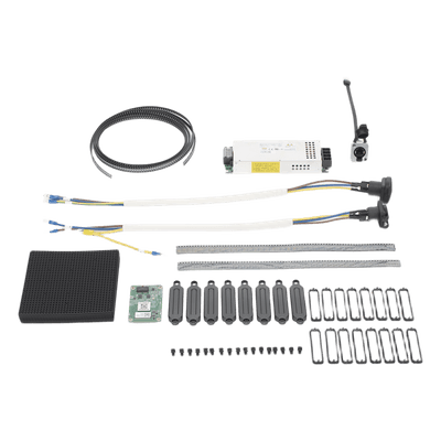 Kit de Refacciones para Videowall LED / Pitch P3.9 / 500 mm × 1000 mm / 47 kg / 8 Módulos LED / 600 LEDs de Repuesto DS-D4739C/A2 HIKVISION
