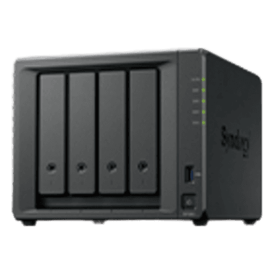 Dispositivo de Protección de Datos / 14.5 TB Capacidad de Respaldo / RAID 5 con 4 HDD de 8 TB / RAID 1 con 2 SSD de 400 GB / Puerto 10 GbE / Inmutabilidad Anti-Ransomware DP340 SYNOLOGY