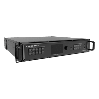 Controlador de Video Wall All-in-One / 13 MP / Resolución 16,384 x 8,192 / 20 Puertos Ethernet Gigabit / Entrada 4K×2K@60Hz / 12 Capas de Video VX2000PRO NOVASTAR