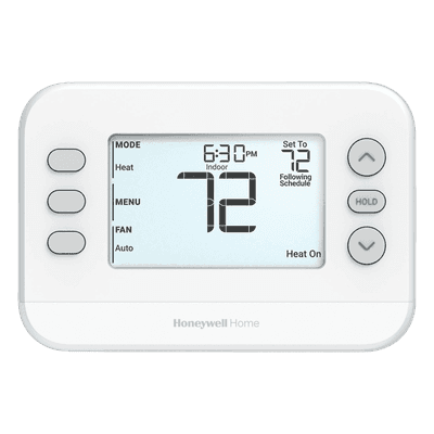 Termostato Programable / 3H/2C Bomba de Calor / 2H/2C Convencional / Calefacción Radiante / Combustible Dual / 20-30 VAC TH2320U4006/U HONEYWELL HOME RESIDEO