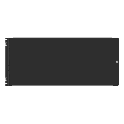 Placa Cubierta para Gabinete / Acero Calibre 16 / Compatible con Serie CAB-5 BP-5 NOTIFIER