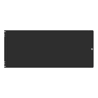 Panel de Revestimiento Ciego / Acero Calibre 16 / Color Negro / Serie CAB-5 / UL/FM/CSFM/FDNY DP-BLN NOTIFIER