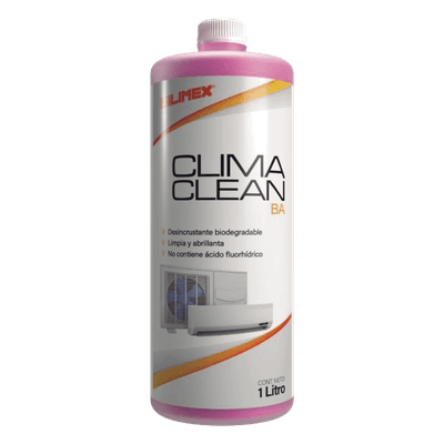 Limpiador Espumoso / Biodegradable / Base Agua / Serpentines Minisplit / Eficiencia Energética CLIMA-CLEAN-BA SILIMEX