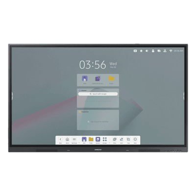 Pantalla Interactiva / 86" / 4K UHD 3840x2160 / Táctil IR 40 Puntos / 400 nits / Android 13 / Wi-Fi y Bluetooth / VESA 800x600
