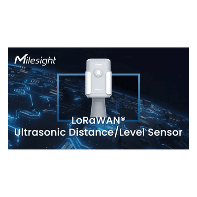 Sensor Ultrasónico LoRaWAN / Medición de Nivel / Rango 0.25 a 10 m (0.82 a 32.8 ft) / Precisión ±1% / IP67 / Batería 10 Años EM500-UDL-915M/10 MILESIGHT