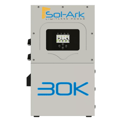 Inversor Híbrido Trifásico / 30 kW / 208 Vca / Acoplamiento CA/CC / IP65 / 160-500 Vcc Baterías 30K3PN208V SOL-ARK