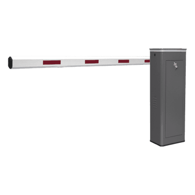 Barrera Vehicular Automática / Apertura 1.5 s / Brazo 3 m (9.8 ft) / Encoder Electrónico / Corona LED Semaforizada / Semi-Intensivo / 110V KT-XBF-LB ACCESSPRO