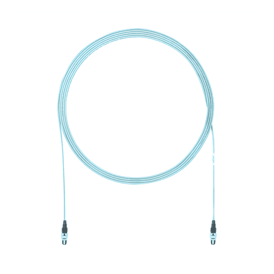 Cable de Interconexión de Fibra Óptica / 12 Fibras Multimodo OM4 / Conector Pan-MPO Hembra-Hembra / Polaridad A / LSZH / 26 m (85.30 pies)