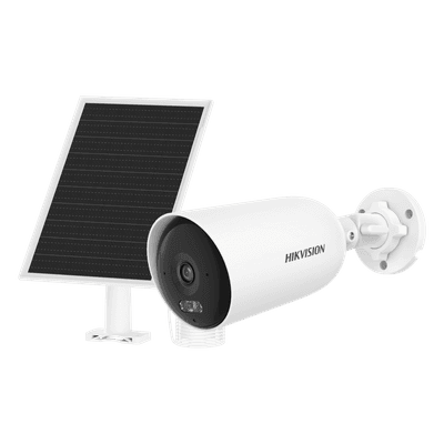 Kit Solar IP All in One / 4 Megapixel / AOV 24/7 / 4G LTE / Dual Light 30 m (98.4 ft) / IP67 / Audio Bidireccional / Panel Solar 8W + Batería 9000 mAh