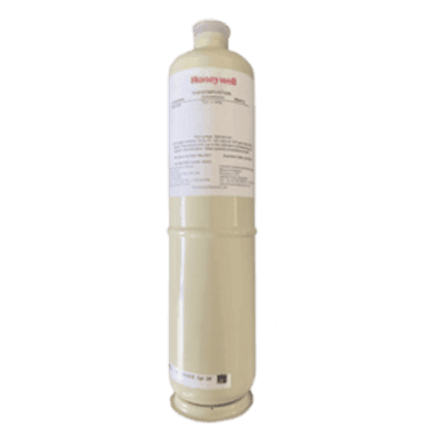 Cilindro de gas de calibración / NH3 en aire 500 ppm / Capacidad 58 L / Dimensiones 5/8 x 18 pulg / Compatible XNX, XCD, S3K