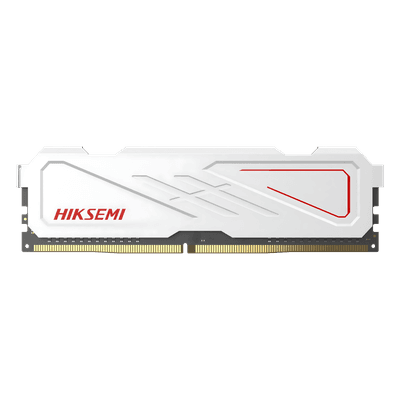 Memoria RAM DDR4 / 8 GB / 3200 MHz / CL19 / Intel XMP 2.0 / Perfil Bajo 31.25 mm (1.23 in) / Disipador Armor Blanco HS-C408-U32E2/8G HIKSEMI by HIKVISION
