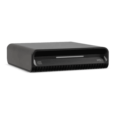 Streamer de Audio / Native Streaming / AirPlay 2 / Google Cast / HDMI eARC / PoE / Salidas Simultáneas Analógica y Digital / Bluetooth LE Audio MS1 VSSL