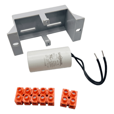 Capacitor de Arranque / 20 µF / 450 VAC / Con Holder / Para Barreras de Acceso Vehicular XBSFCP ACCESSPRO