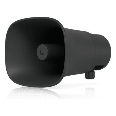 Altavoz IP / 120 dB / PoE+ / Alerta AI / IP66 / Montaje Pared, Esquina y Poste / -40 a 60 °C / 10.5 x 7.7 x 10' UP-AI-HORN-SPEAKER-B UBIQUITI