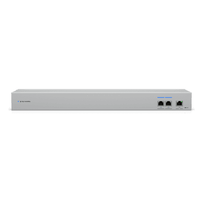 Switch WAN Capa 2 / 3 Puertos RJ45 10 GbE / 1 Puerto RJ45 1 GbE / Alimentación CA Redundante / Rack 1U / 20 Gbps USW-WAN-RJ45 UBIQUITI