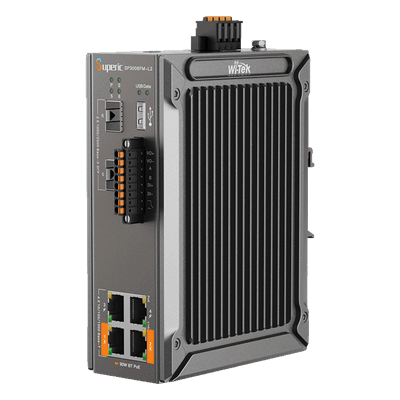 Switch Industrial Administrable / 4 Puertos PoE Gigabit / 2 Puertos SFP 2.5Gbps / PoE 120W / Sin Ventiladores / -40℃ a 75℃ (-40℉ to 167℉) SP3006FM-L2 WI-TEK