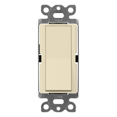 Apagador Claro / 4 vías (4-way) / 15 A / 120-277 V~ / no atenuable / acabado satinado Sand SC4PSSD LUTRON ELECTRONICS