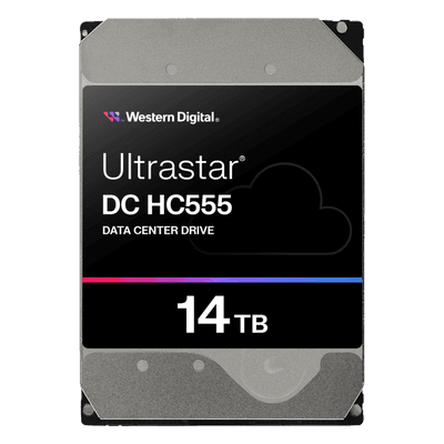 Disco Duro Empresarial / 14 TB CMR / SATA 6Gb/s / 7200 RPM / 269 MB/s Sostenidos / HelioSeal / 3.5" WUH722014CLE6L4 Western Digital (WD)