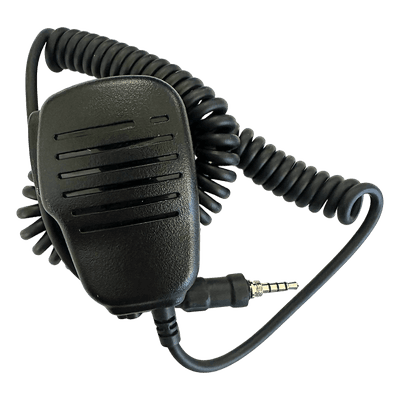 Micrófono Bocina Portátil / IP55 / Cancelación de Ruido / Jack 3.5 mm / Cable Kevlar Reforzado NF893MIC Syscom