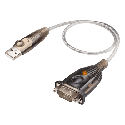 Adaptador USB a RS-232 / 35 cm o 1 m (1.15 ft o 3.28 ft) / 921.6 Kbps / Anti-EMI / USB 2.0 Type-A / DB-9 / Windows, Mac, Linux UC232A ATEN