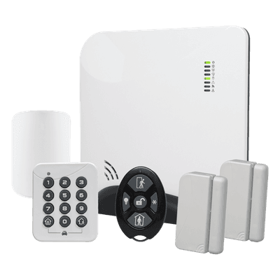 Panel de Alarma Inalámbrico / 96 Zonas / Celular Multicarrier y Wi-Fi / Z-Wave Plus / Receptor Encriptado de Largo Alcance / 433.92 MHz y DSC/Honeywell