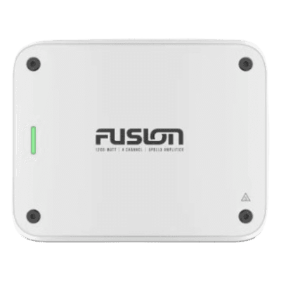 Amplificador Marino / 4 Canales / 150W RMS por Canal / 2 Ohmios Estable / Revestimiento Conformal / Indicadores LED / 492 pies de Alcance 10-02284-45 GARMIN